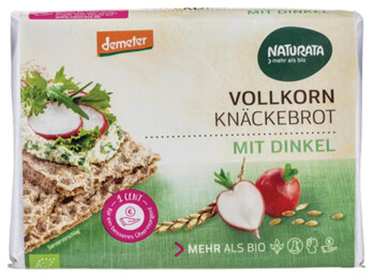 Vollkorn-Knäckebrot mit Dinkel, 250 g