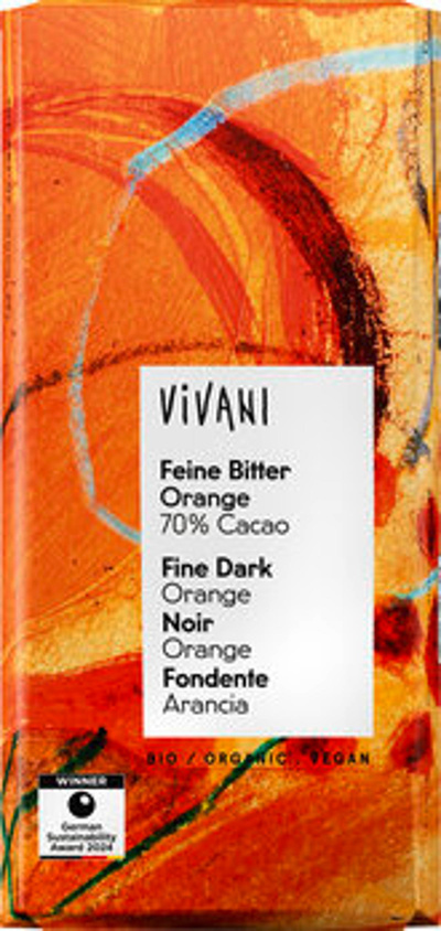 Produktfoto zu Feine Bitter Orange 70%, 80 g