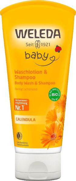 Produktfoto zu Calendula Waschlotion und Shampoo, 200 ml