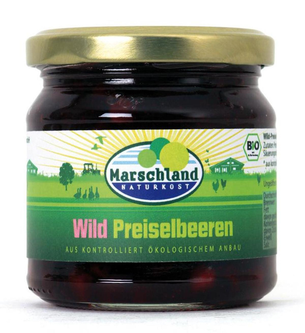 Produktfoto zu Wildpreiselbeeren, 220 g