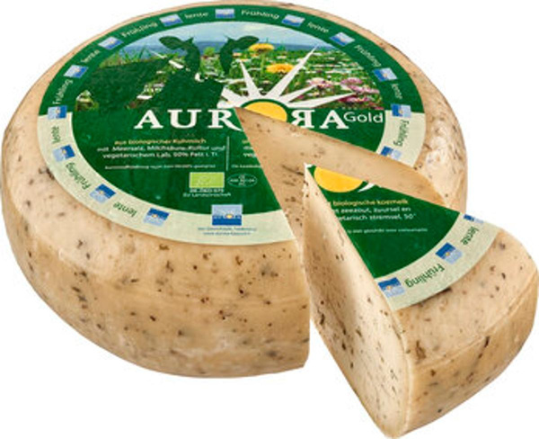 Produktfoto zu Aurora Gold Frühlingskäse mit Gänseblümchen