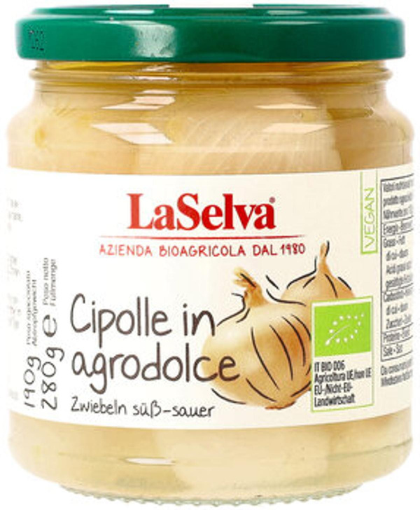 Produktfoto zu Zwiebeln süß-sauer, 280 g