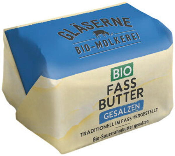 Produktfoto zu Fassbutter Sauerrahm gesalzen, 250 g
