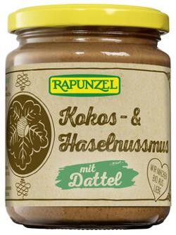 Produktfoto zu Kokos- & Haselnussmus mit Dattel, 250 g