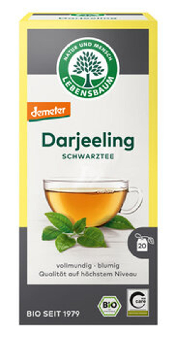 Produktfoto zu Darjeeling Ambootia Schwarztee Demeter, 20 TB