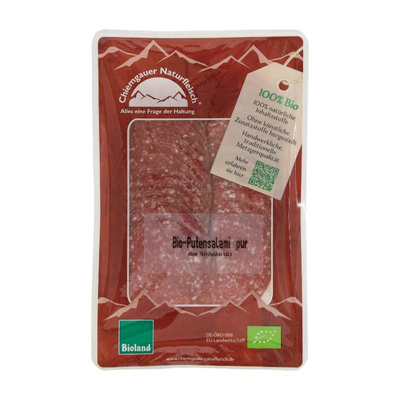 Produktfoto zu Putensalami pur geschnitten, 75 g