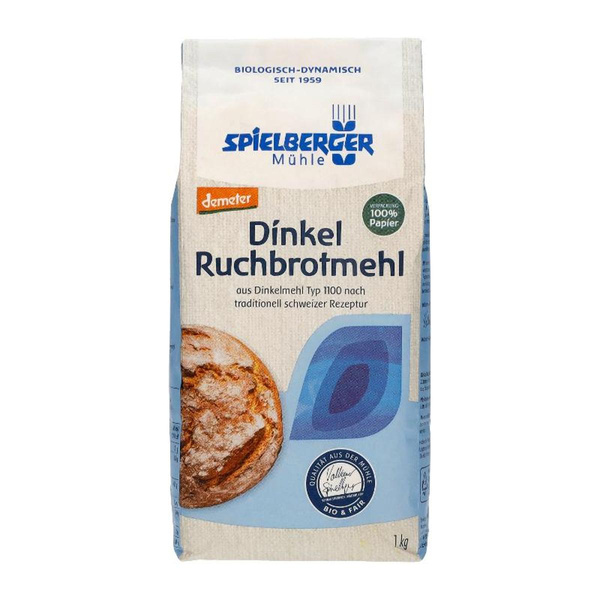 Produktfoto zu Dinkel Ruchbrotmehl, 1 kg