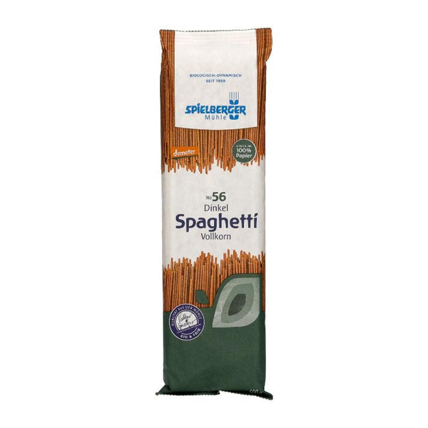 Produktfoto zu Dinkel Spagehtti Vollkorn, 500 g