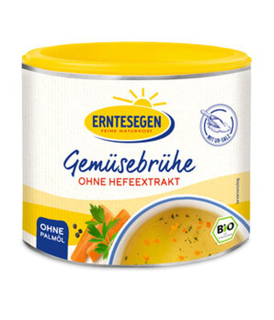 Produktfoto zu Gemüsebrühe klar hefefrei, 220 g