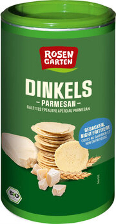 Produktfoto zu Dinkels Parmesan Cräcker, 100 g