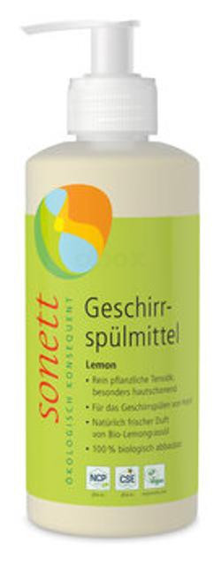 Produktfoto zu Geschirrspülmittel Lemon Spenderflasche, 300 ml