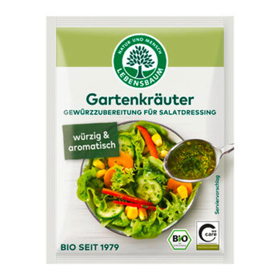 Produktfoto zu Gartenkräuter Würzmischung für Salatdressing, 3 x 5 g