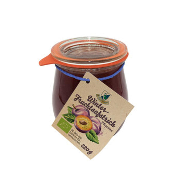 Produktfoto zu Winter Fruchtaufstrich Pflaume, 220 g