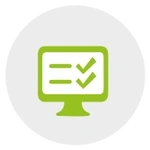 Symbol einer geöffneten Versandbox, Bestellprozess