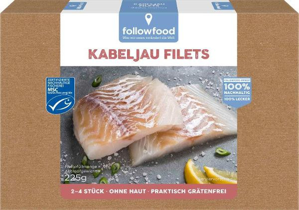 Produktfoto zu TK-Kabeljau Filets, 250 g