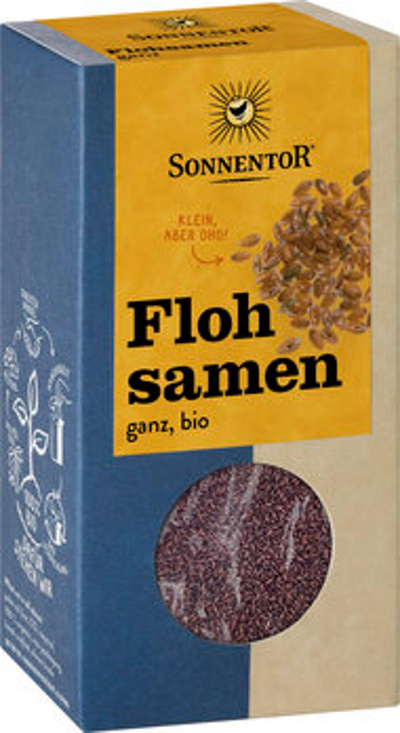 Produktfoto zu Flohsamen ganz Tüte, 90 g