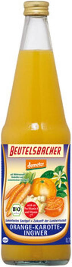 Produktfoto zu Orange-Karotte-Ingwer Saft, 6x0,7 l