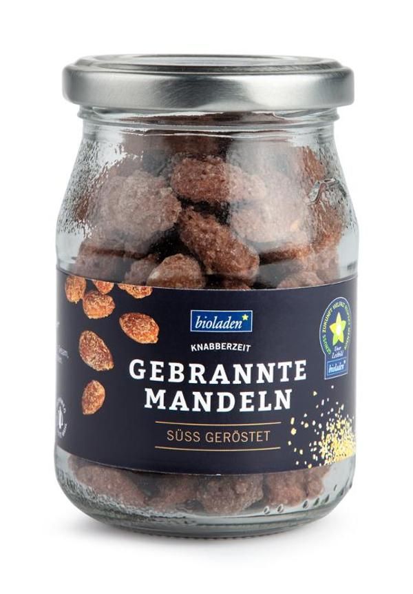 Produktfoto zu gebrannte Mandeln süß geröstet, 130 g