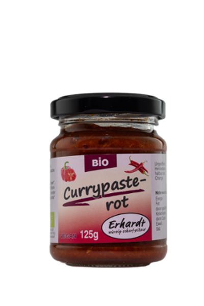 Produktfoto zu Rote Curry Paste, 125 g