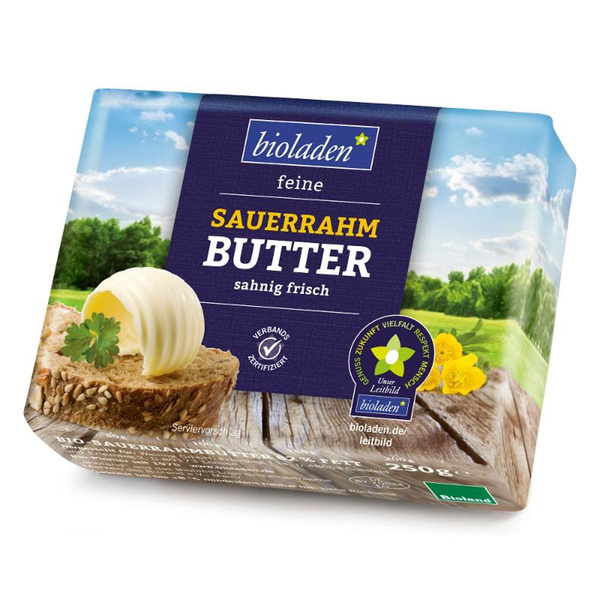Produktfoto zu Butter Sauerrahm, 250 g