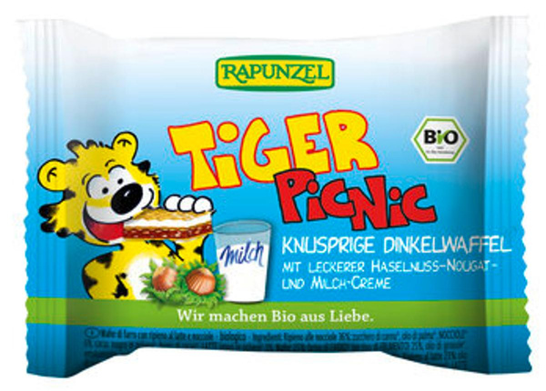 Produktfoto zu Tiger Picnic Waffel, 23 g