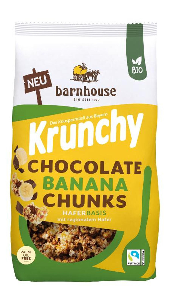 Produktfoto zu Krunchy Chocolate Banana Chunks, 450 g
