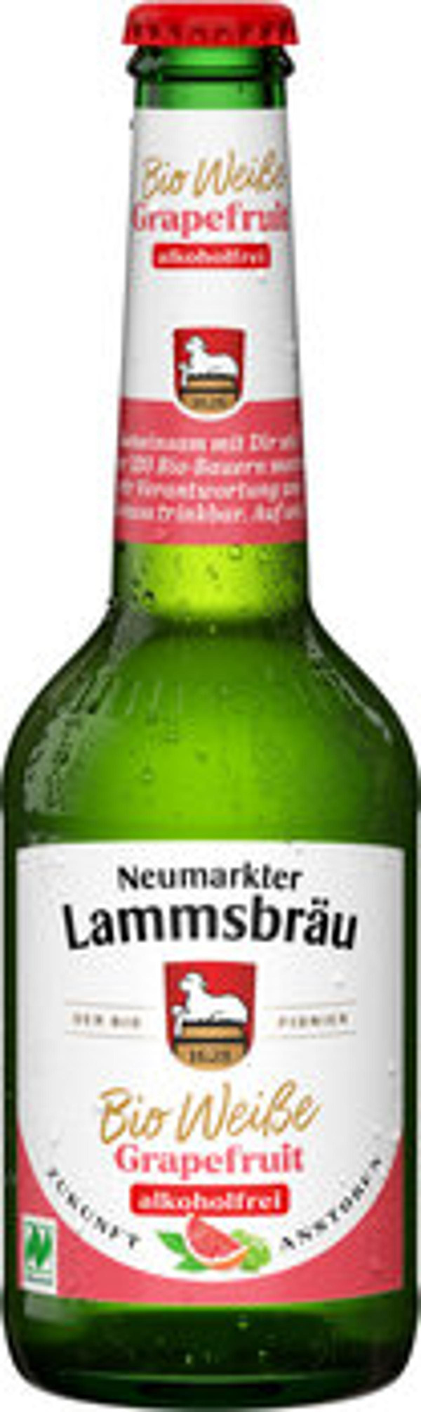 Produktfoto zu Bier Weiße Grapefruit alkoholfrei, 0,33 l