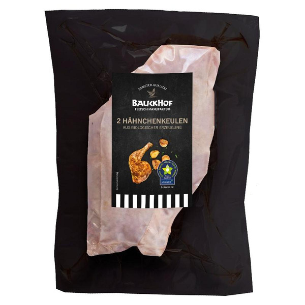 Produktfoto zu Hähnchenkeule, 2 Stück (ca. 0,5 kg)