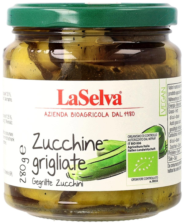 Produktfoto zu gegrillte Zucchini, 280 g
