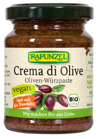 Produktfoto zu Crema di Olive - Oliven Würzpaste, 120 g