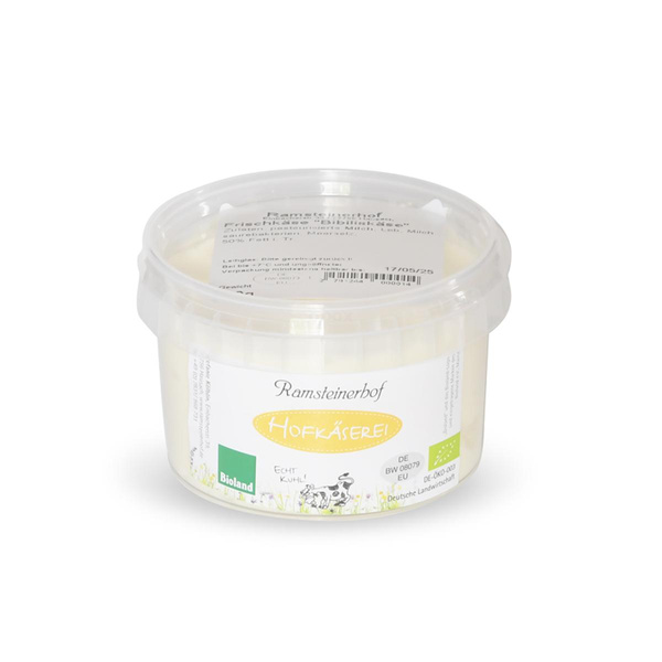 Produktfoto zu Bibeleskäse, 250 g