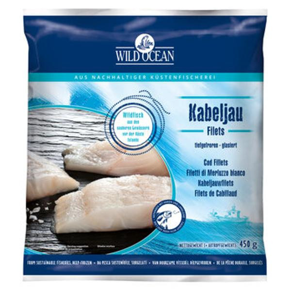 Produktfoto zu TK-Kabeljau-Filets natur, 500 g