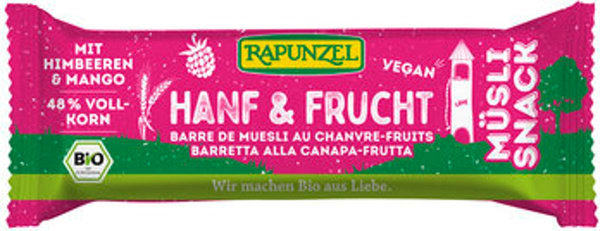 Produktfoto zu Müsli-Snack Hanf & Frucht, 50 g