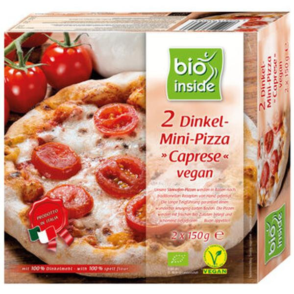 Produktfoto zu TK-Dinkel Mini Pizza Caprese, 300 g