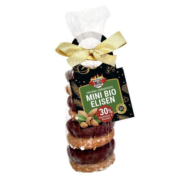 Produktfoto zu Nürnberger Mini Elisenlebkuchen, 8 Stück - 10% reduziert