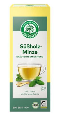 Produktfoto zu Süßholz - Minze Tee, 20 TB