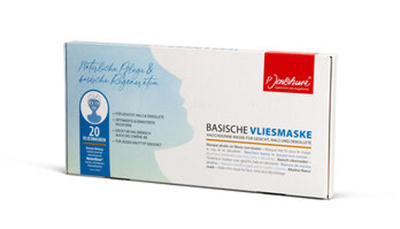 Produktfoto zu Basische Vliesmaske, 20 Stück