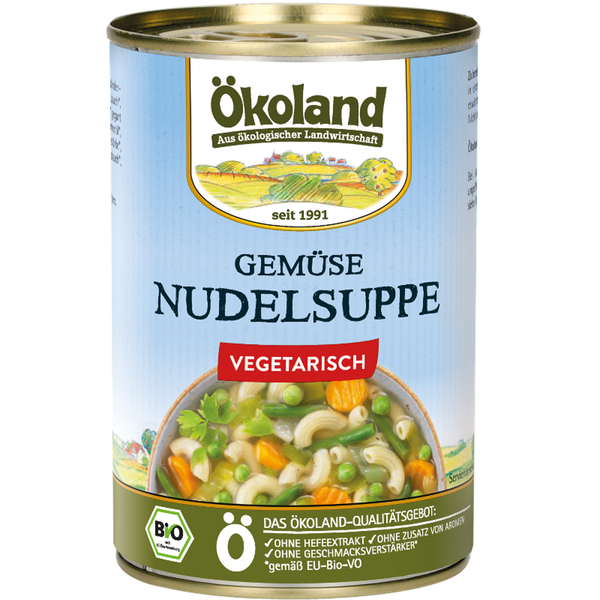 Produktfoto zu Gemüse-Nudelsuppe, 400 g