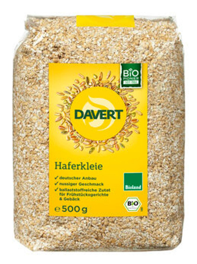 Produktfoto zu Haferkleie, 500 g