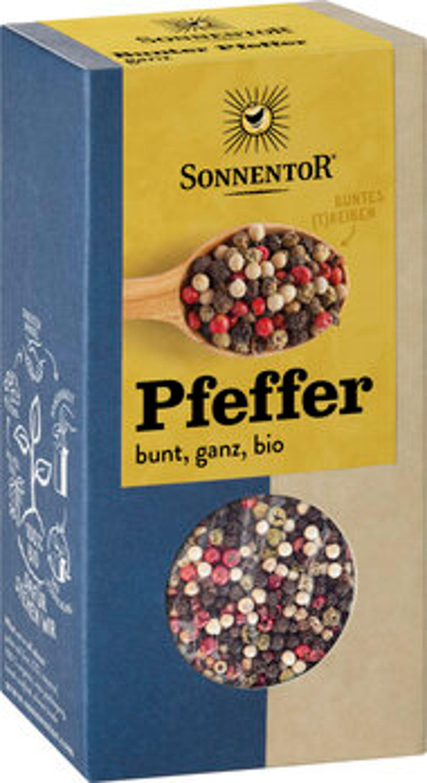 Produktfoto zu Pfeffer bunt-ganz, 50 g
