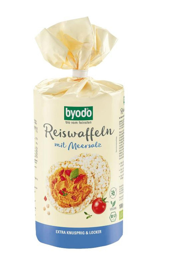 Produktfoto zu Reiswaffeln mit Meersalz, 100 g