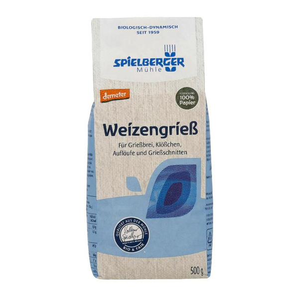 Produktfoto zu Weizengrieß, 500 g