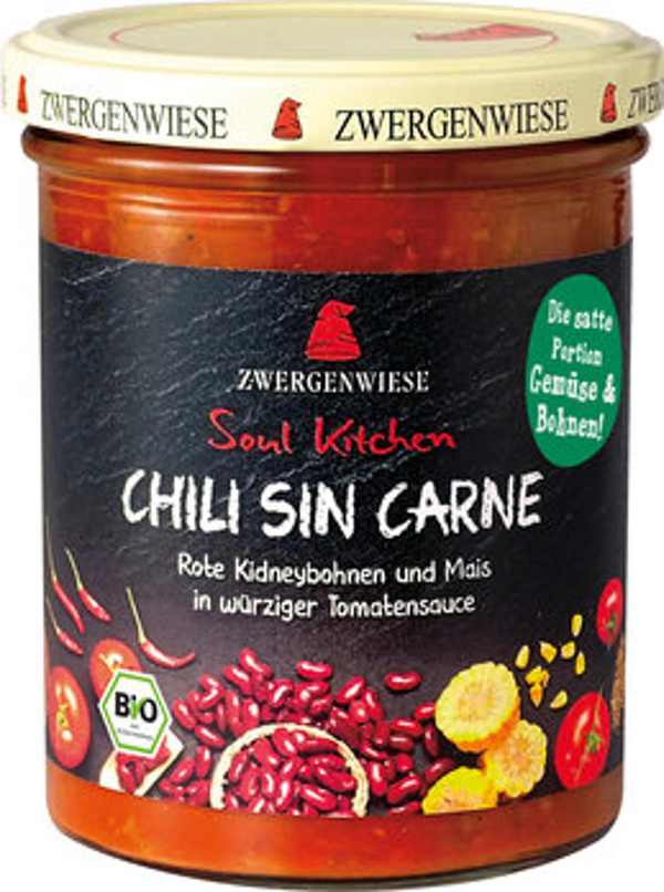 Produktfoto zu Soul Kitchen Chili sin Carne, 370 g