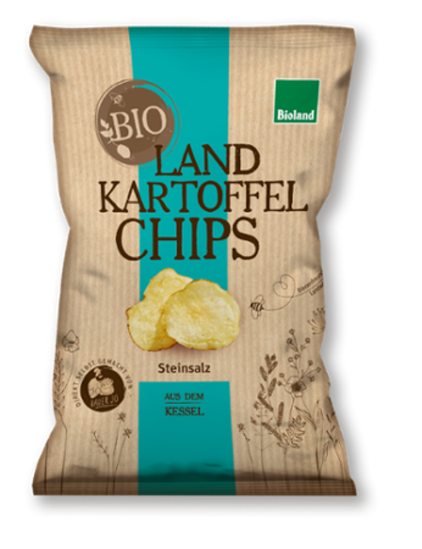 Produktfoto zu Kartoffelchips Steinsalz, 125 g