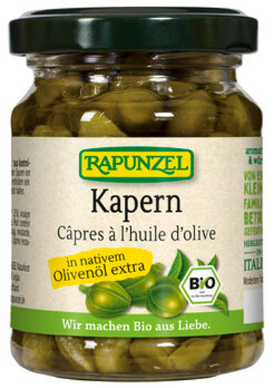 Produktfoto zu Kapern in Olivenöl, 120 g