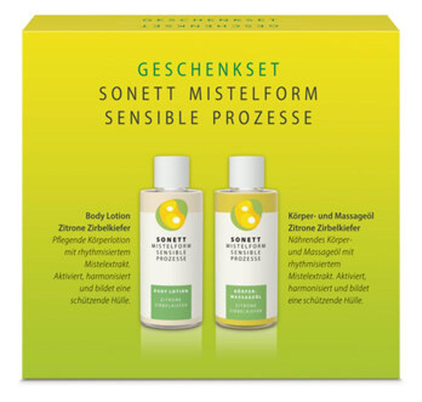 Produktfoto zu Mistelform Geschenkset Zitrone-Zirbelkiefer