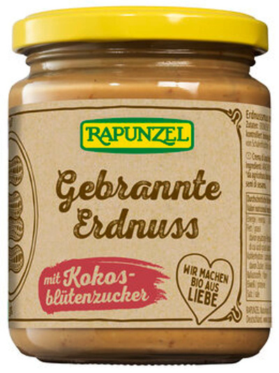 Produktfoto zu Gebrannte Erdnuss mit Kokosblütenzucker, 250 g - 20% reduziert, da MHD 07.11.2025