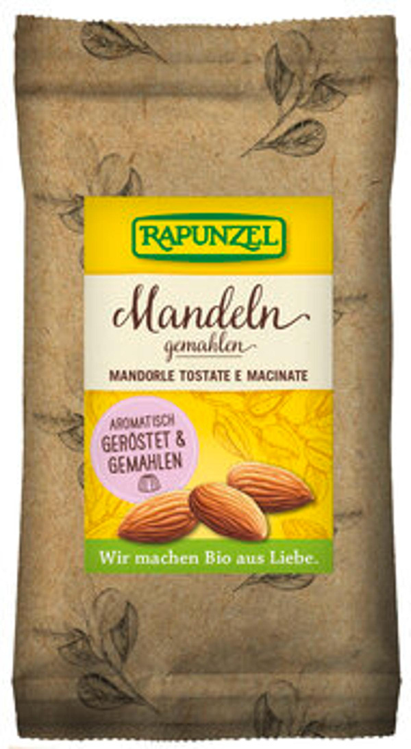 Produktfoto zu Mandeln geröstet & gemahlen, 125 g
