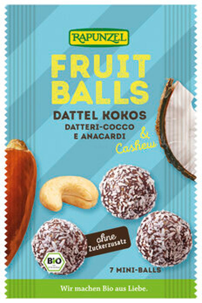 Produktfoto zu Fruit-Balls Dattel-Kokos & Cashew, 49 g