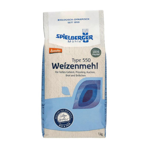 Produktfoto zu Weizenmehl Type 550, 1 kg